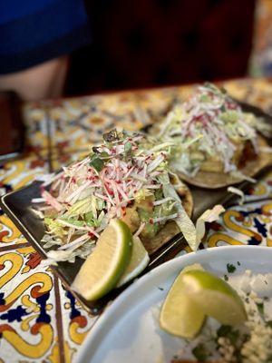 Al Pastor Tacos  at Etérea in New York City