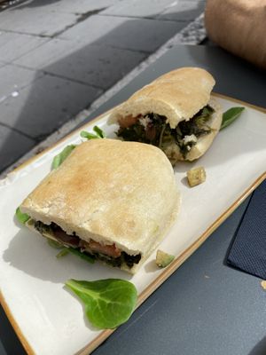 Panini without cheese and with avocado instead  at Açai Sisters - Maybe closed in Rome