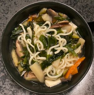 Vegan ramen at Banshi in Pordenone