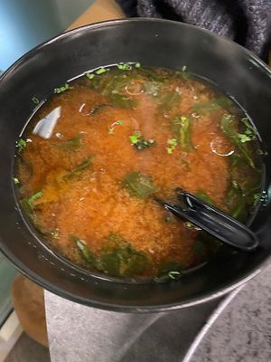 Miso soup 🍲 at Banshi in Pordenone