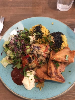 Tempeh meal  at Upcafe in Split