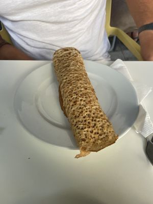 Hazelnut spelt pancake   at Upcafe in Split
