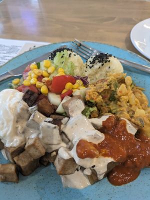 Protein plate at Upcafe in Split