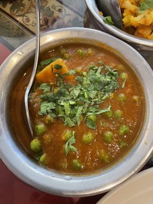Aloo matar (non dairy)  at Pabla Indian Cuisine in Renton
