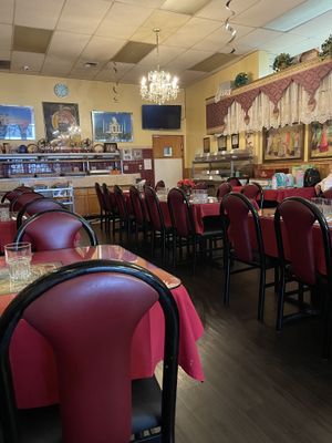 Seating area   at Pabla Indian Cuisine in Renton