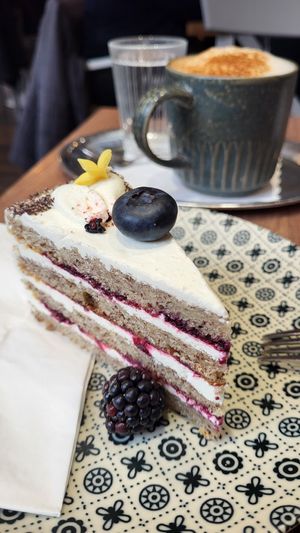 Poppy seed cake at Ullmann's Zuckerbäckerei in Vienna