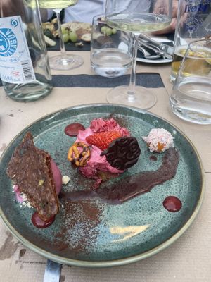 Dessert  at Lucky Leek in Berlin