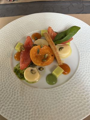 Entree  at Lucky Leek in Berlin