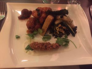 Main course  at Lucky Leek in Berlin