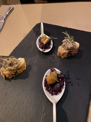 Amuse Bouche   at Lucky Leek in Berlin