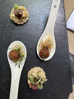 Amuse bouche  at Lucky Leek in Berlin