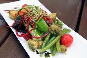 So many things happening in one plate!  at Lucky Leek in Berlin