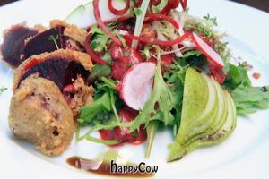 A bonus dish we got from the charming owner!  at Lucky Leek in Berlin