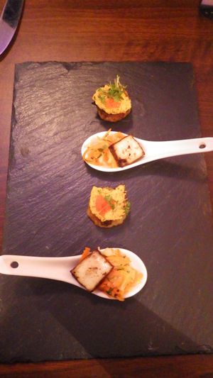 Appetizers at Lucky Leek in Berlin