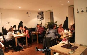 The restaurant at Lucky Leek in Berlin