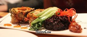 Aubergine Rolls at Lucky Leek in Berlin