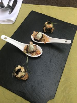 Snack at Lucky Leek in Berlin