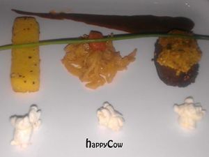 Seitan polenta at Lucky Leek in Berlin