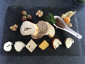 Delicious cheese at Lucky Leek in Berlin