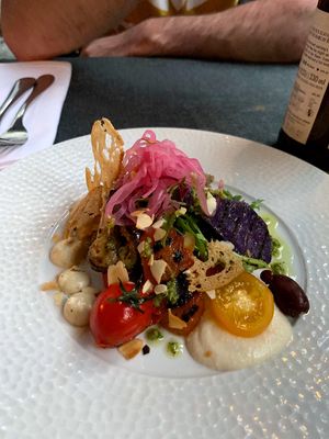 seasonal salad at Lucky Leek in Berlin