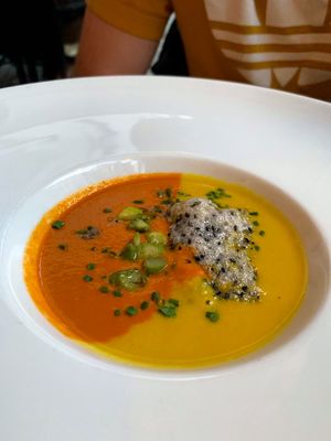 Amazing soup at Lucky Leek in Berlin