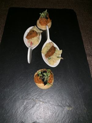 Appetizer at Lucky Leek in Berlin