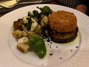 part of a menue at Lucky Leek in Berlin