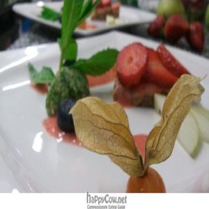 dessert at Lucky Leek in Berlin