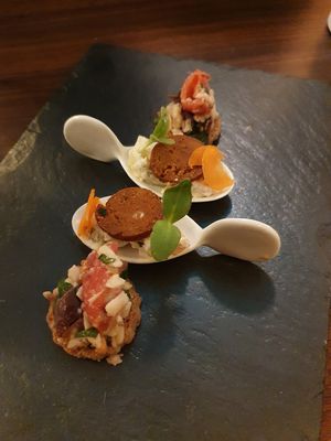 Appetiser at Lucky Leek in Berlin