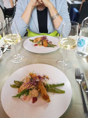 Fancy dish 1 at Lucky Leek in Berlin