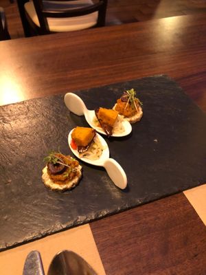 Appetiser  at Lucky Leek in Berlin