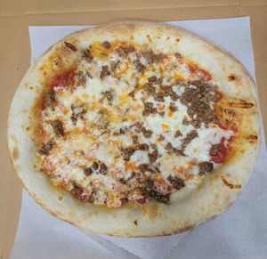 impossible sausage 12inch at Off Center Patio & Pub in Hilliard