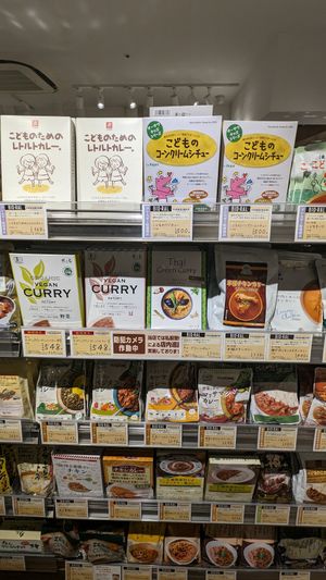 Vegan Curry 🍛🌱 many options (1/3) at Bioral - JR Osaka Station in Osaka
