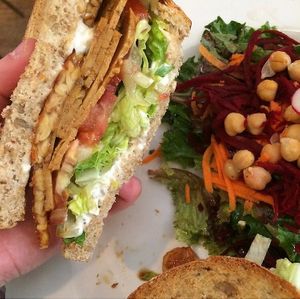 Delicious sandwich. at Rise Above in St Catharines