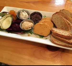 compassion platter at Rise Above in St Catharines