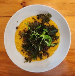 Butternut Squash Risotto at Rise Above in St Catharines