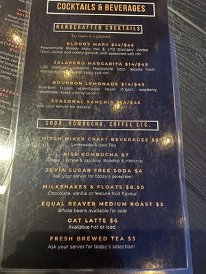 Drinks   at Rise Above in St Catharines