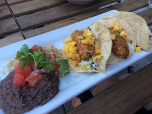 Coconut Avocado Tacos at Rise Above in St Catharines