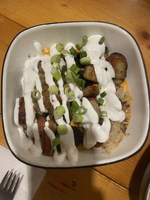 Potato gnocchi   at Rise Above in St Catharines