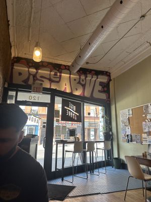 Inside  at Rise Above in St Catharines