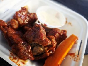 BBQ Chick'Un Wings at Rise Above in St Catharines
