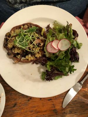 Stuffed Mushroom at Rise Above in St Catharines