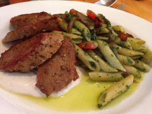 Penne salsicca  at Rise Above in St Catharines