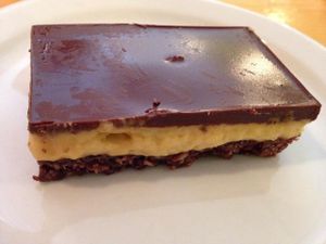 Nanaimo bar  at Rise Above in St Catharines