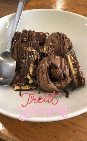 Nanaimo Bar sundae at Rise Above in St Catharines