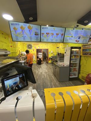 Interior  at Belgian Chips in Brighton