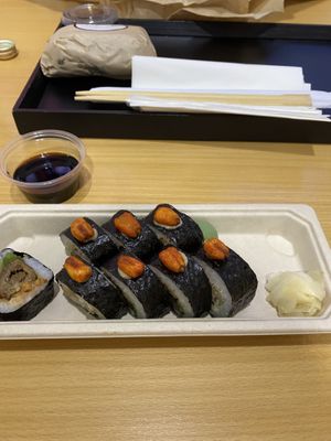   at Moby Vegan Sushi in Dubai