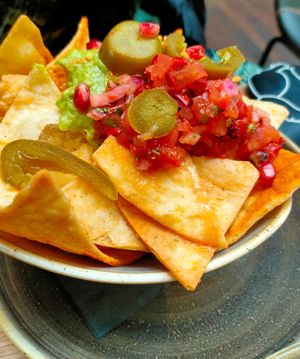 Siracha Nachos at The Last Zebra in Carlisle