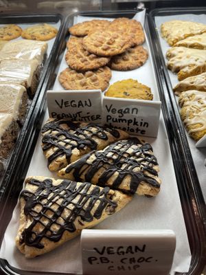 Scones and cookies at Grind-On Coffee Company in Newark