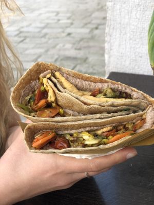 Grecia savoury crepe  at Crepes House by PePe in Venice